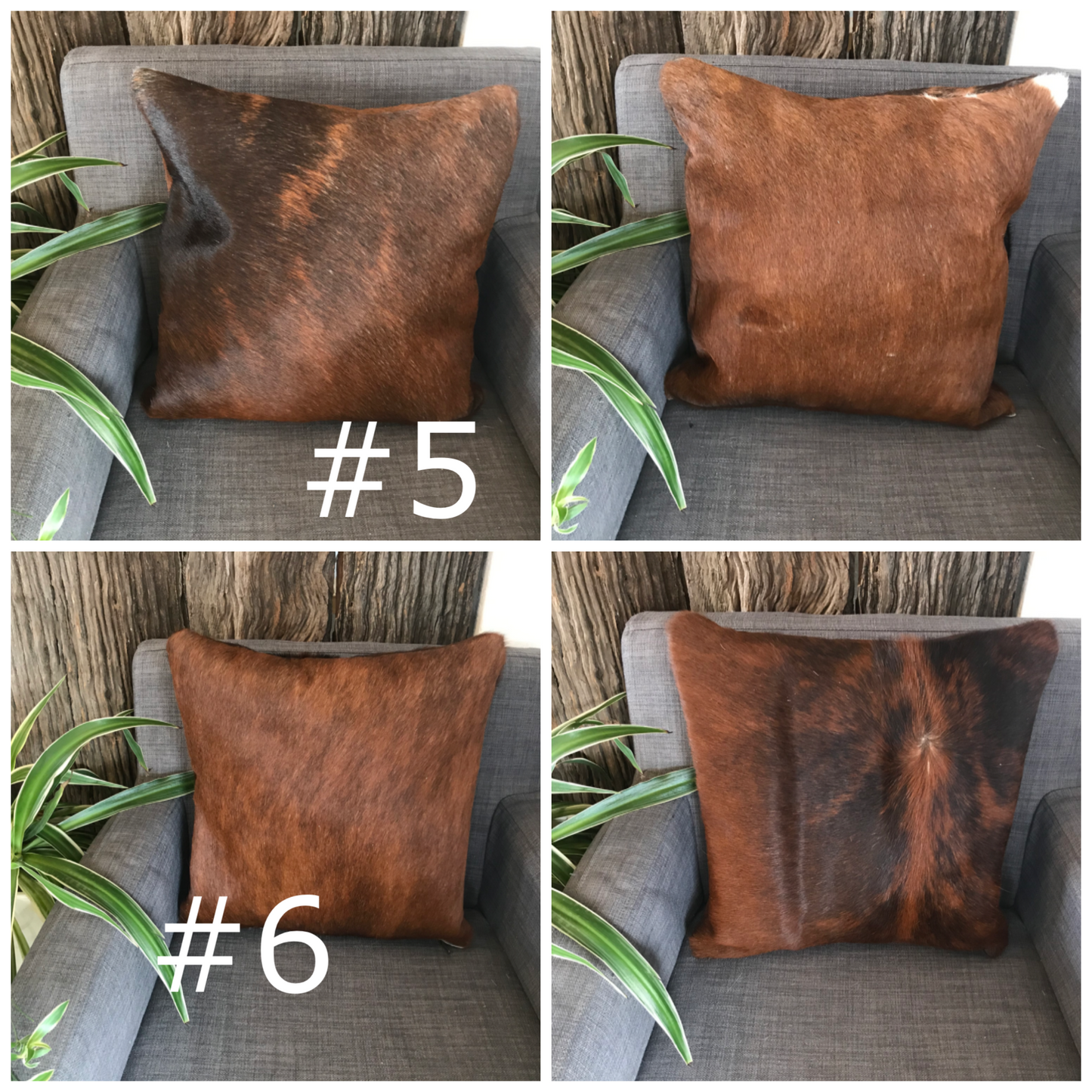 Cushion Cover 40cm - Hair on Hide