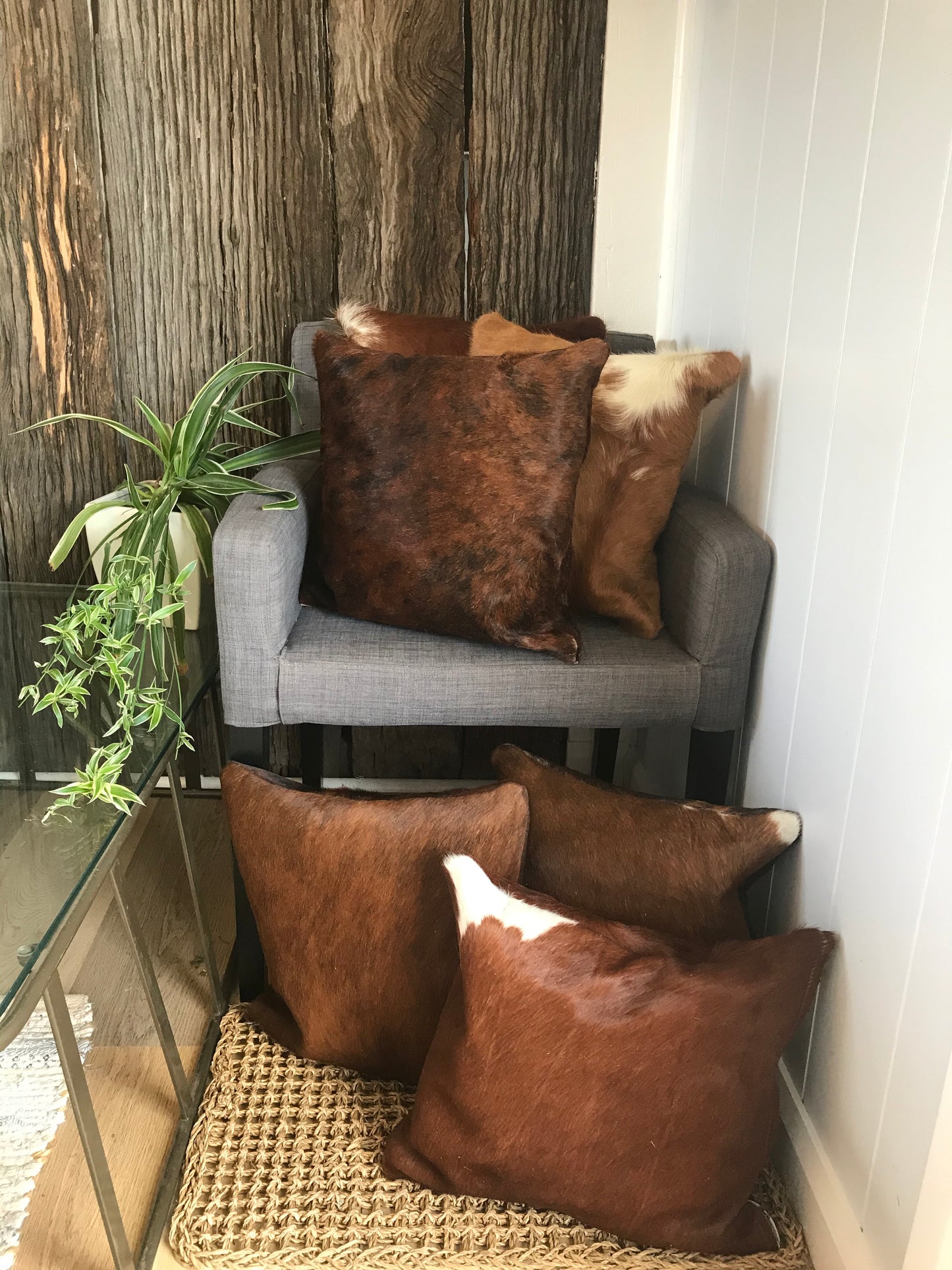 Cushion Cover 40cm - Hair on Hide