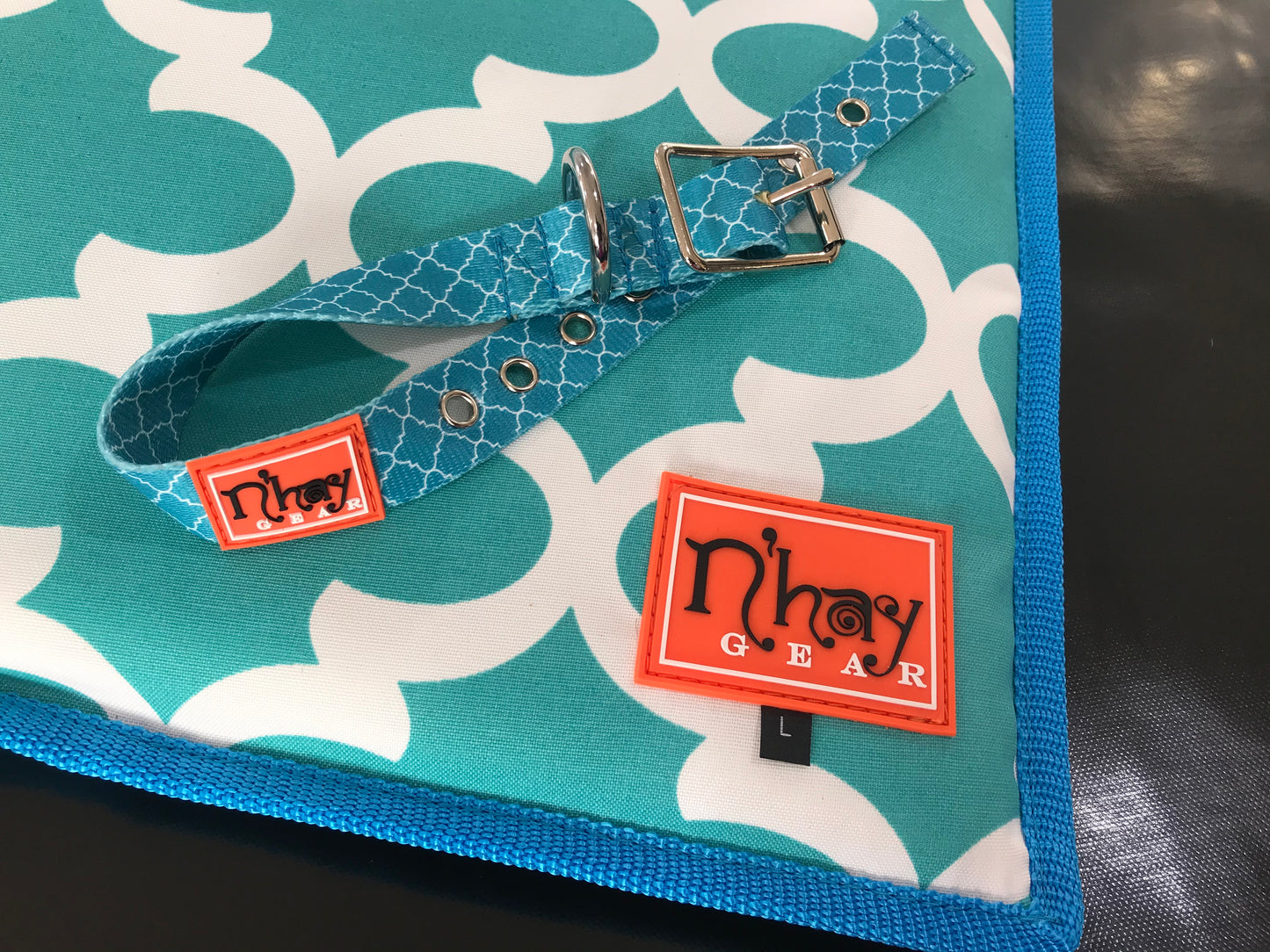 N'hay Dog Collar - Printed Nylon Patterns