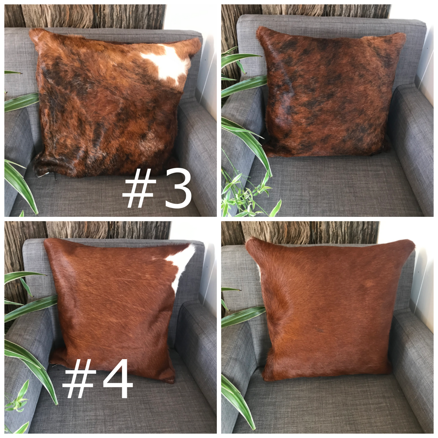 Cushion Cover 40cm - Hair on Hide