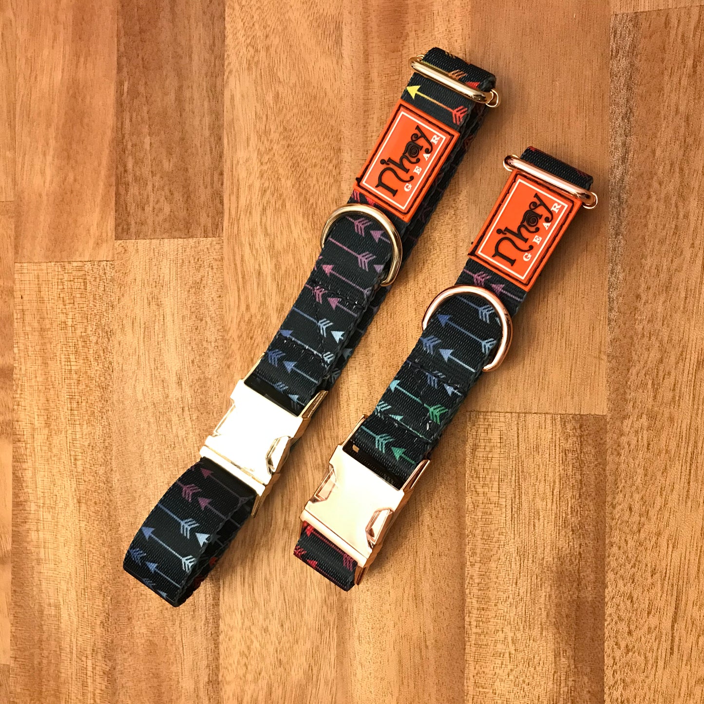 N'hay Dog Collar - Printed Nylon Patterns