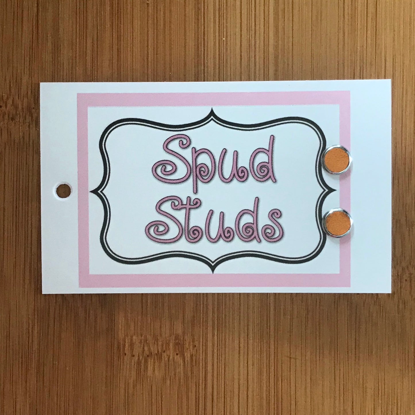 Spuds - Stud Earrings - 6mm
