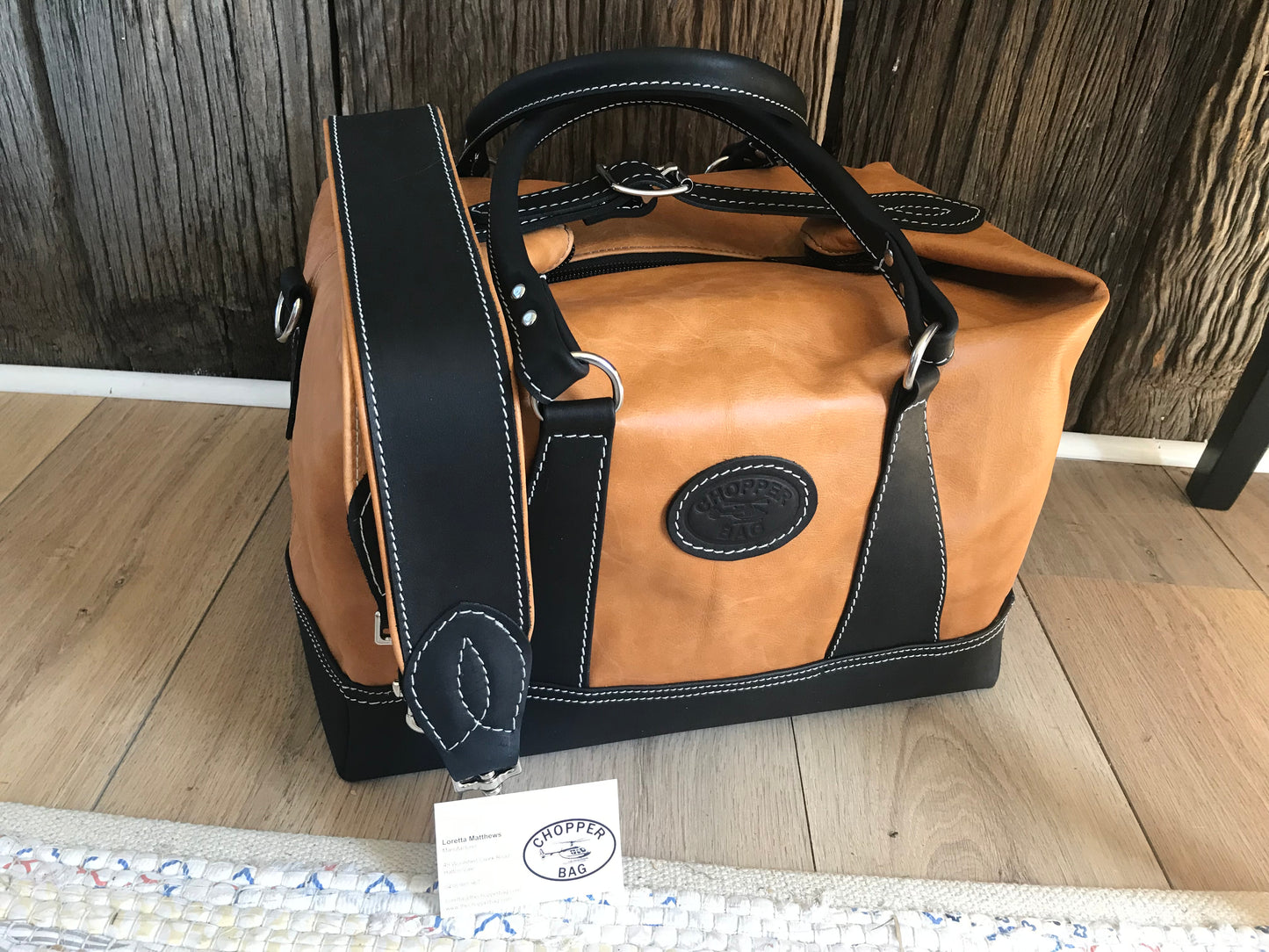 Chopper Bag - Premium “Into the Woods” Leather Range