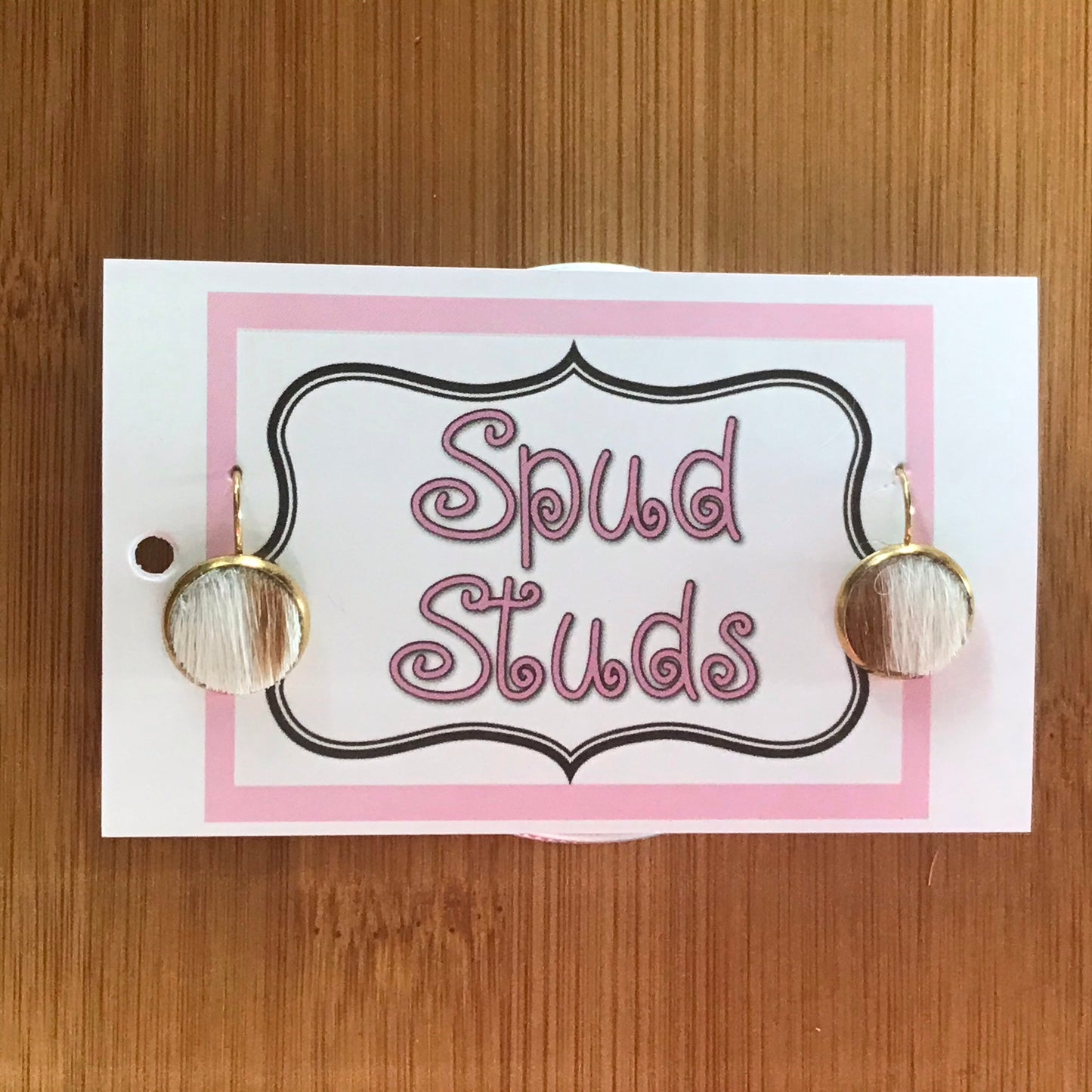 Spuds - Hook earrings 12mm