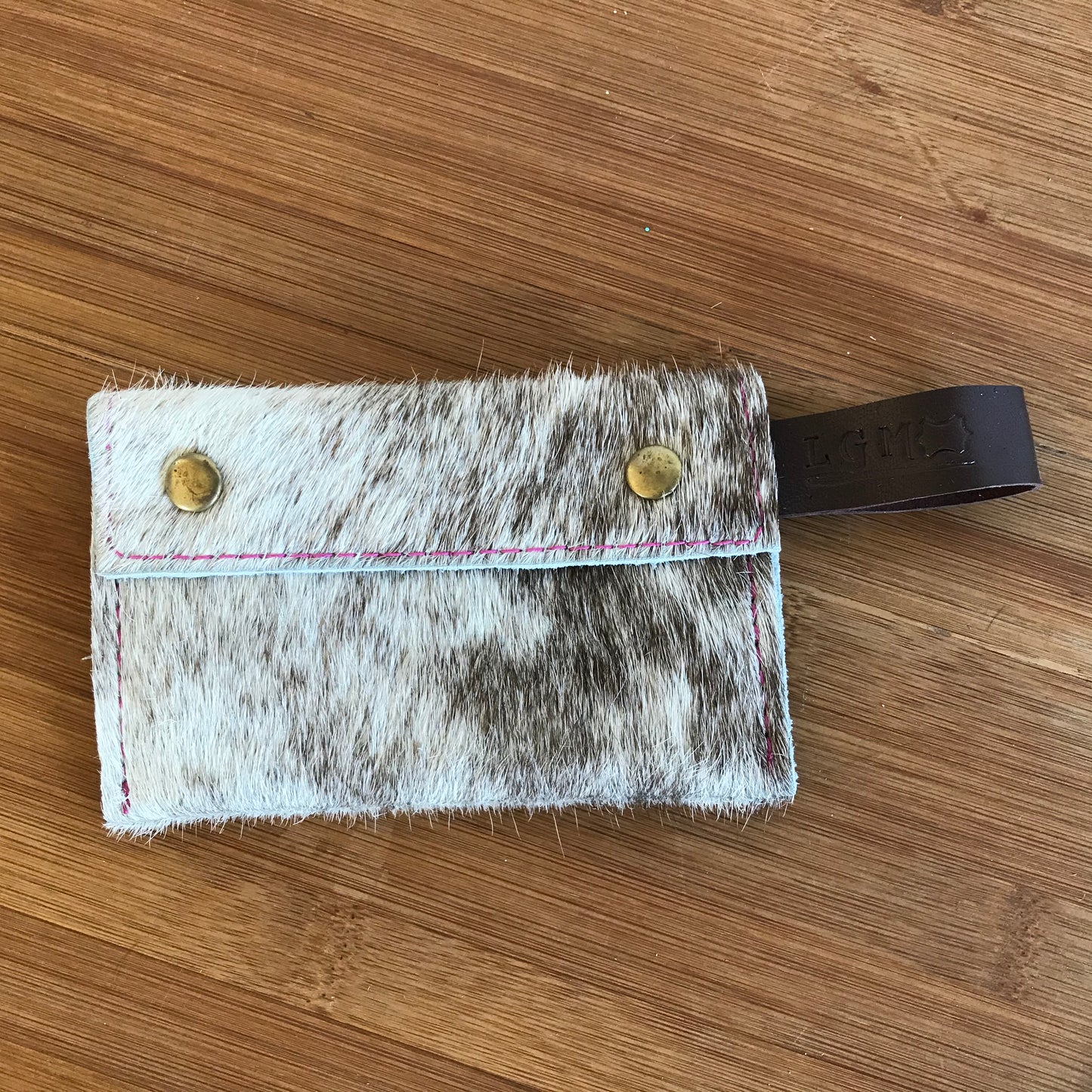 Pocket Purse - Hair on hide and leather