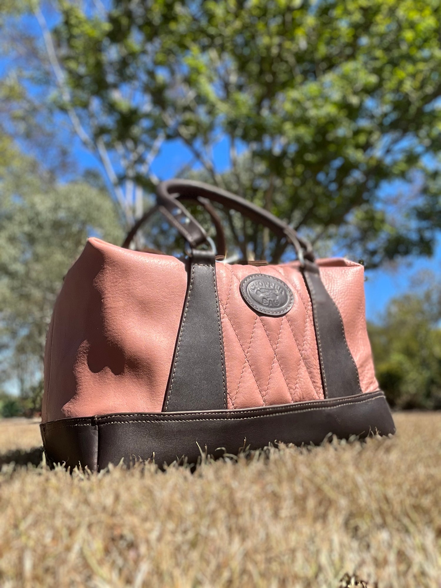 The Chopper Bag - Pink Waygu Range