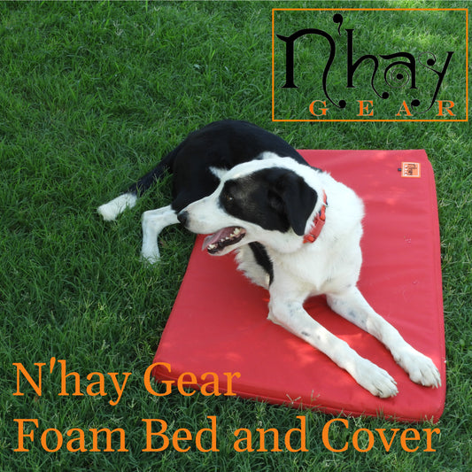 N'hay Gear Dog Bed - Foam Mattress and Acrylic Canvas Cover