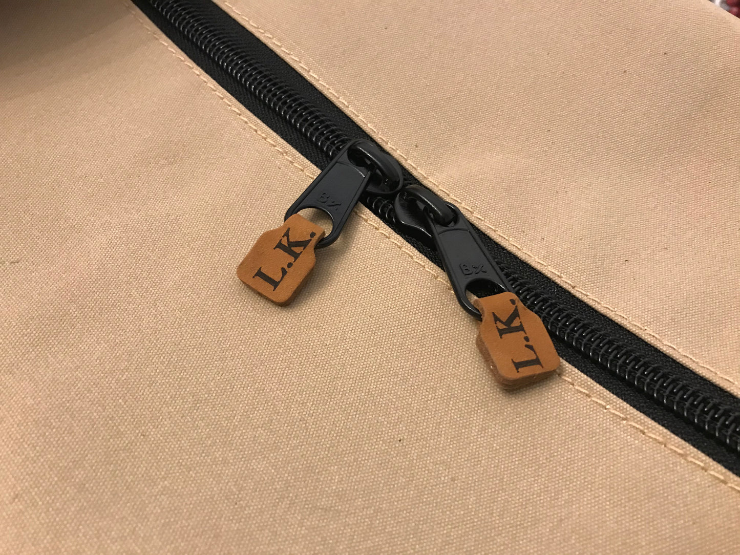 Chopper Bag - Leather Zip Pulls (for Chopper Bag Product orders only)