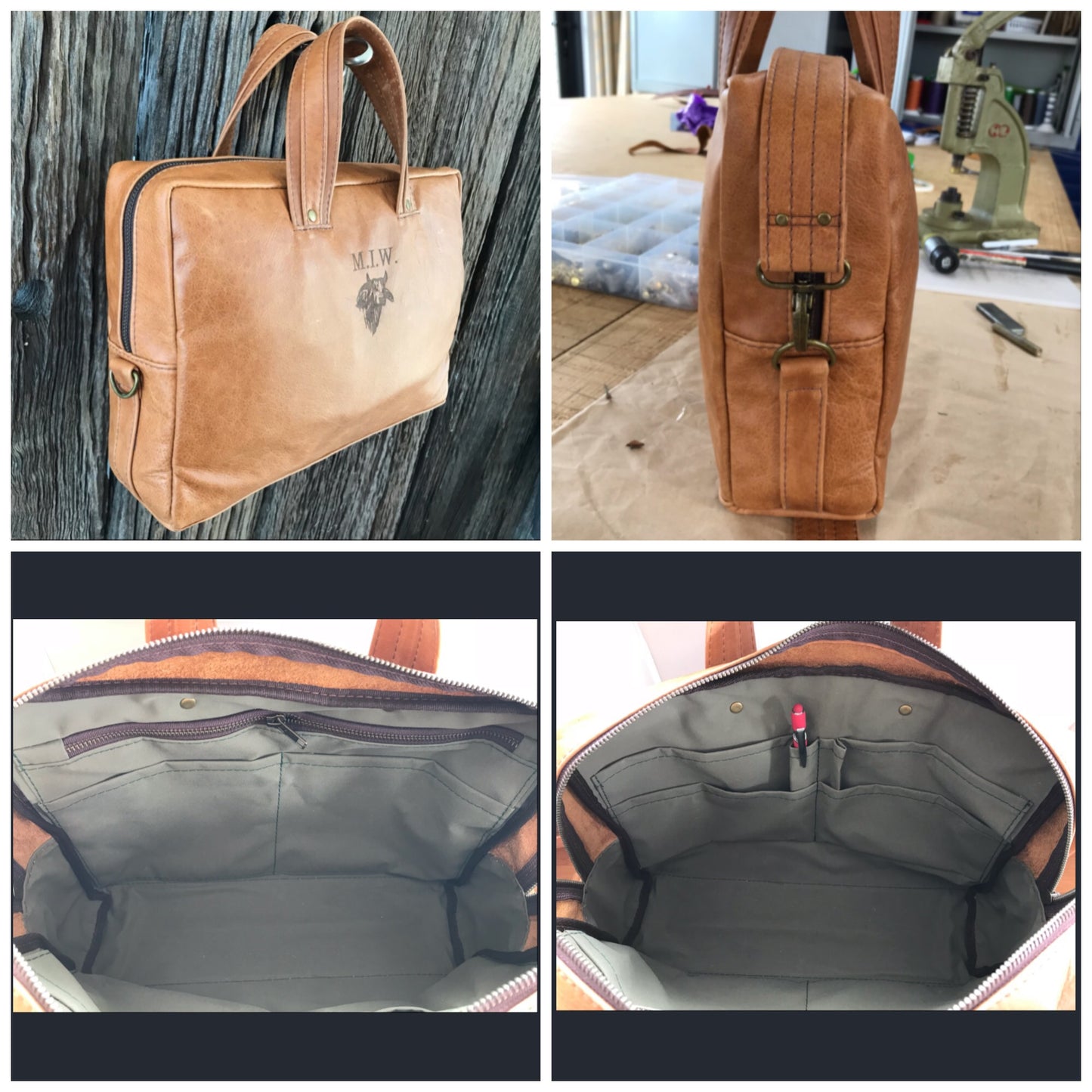 Chopper Bag - Premium “Antique” Leather Range