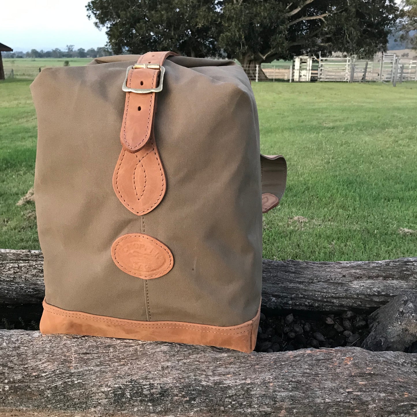 Chopper Bag - BACKPACK - Canvas/Leather